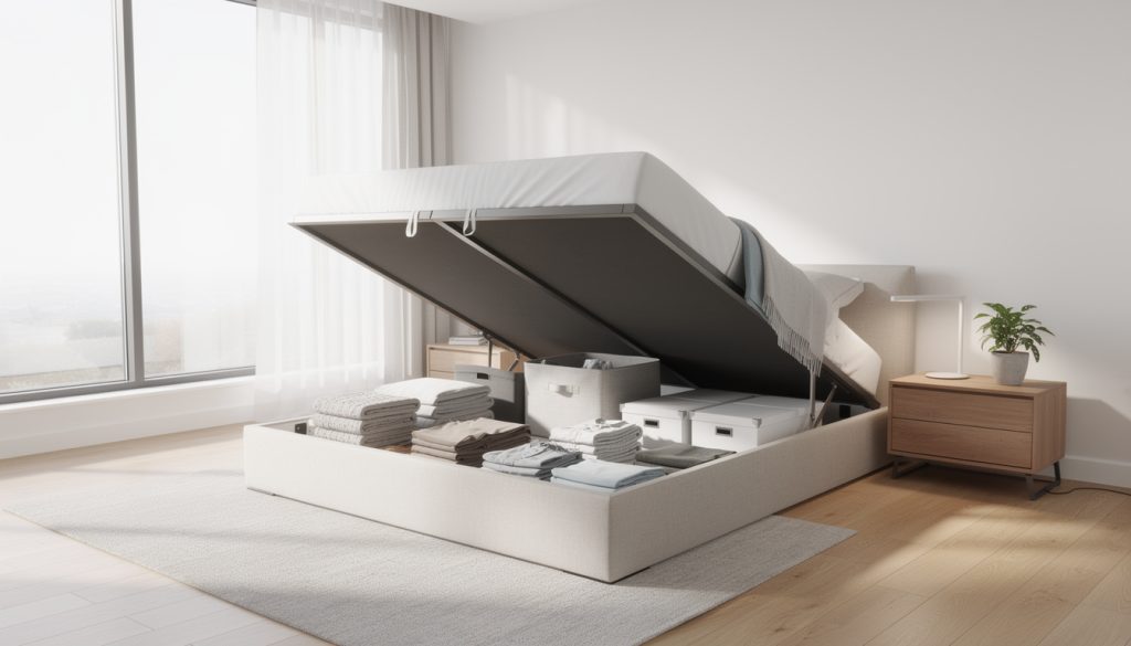 découvrez comment choisir un lit coffre 180x200 pour optimiser le rangement et gagner de l'espace dans votre chambre tout en bénéficiant d'un couchage confortable.