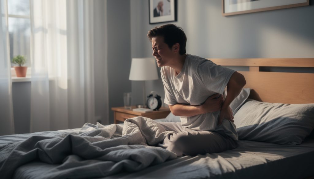 Mal de dos ou de nuque au réveil : découvrez l’erreur nocturne que vous commettez sûrement chaque nuit souffrez-vous de mal de dos ou de nuque au réveil ? découvrez l'erreur nocturne courante qui pourrait aggraver vos douleurs et comment l'éviter pour des nuits plus sereines.