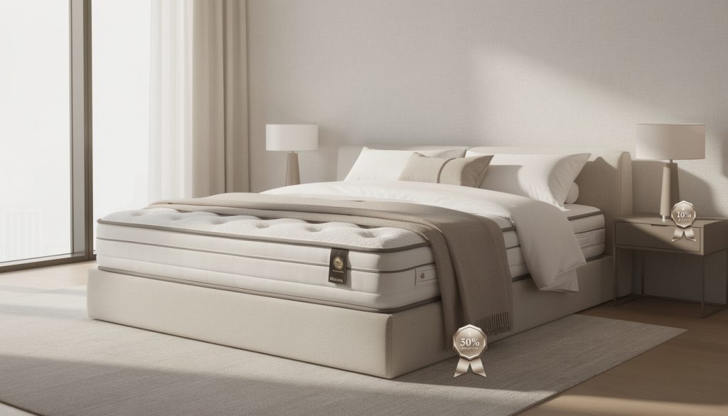 Ce week-end seulement : un matelas plébiscité par plus de 30 000 clients à -35 %, de 447,90 € à 289,90 € profitez ce week-end d'une réduction exceptionnelle de 35 % sur un matelas très apprécié par plus de 30 000 clients, désormais à 289,90 € au lieu de 447,90 €. offrez-vous confort et qualité à prix réduit !