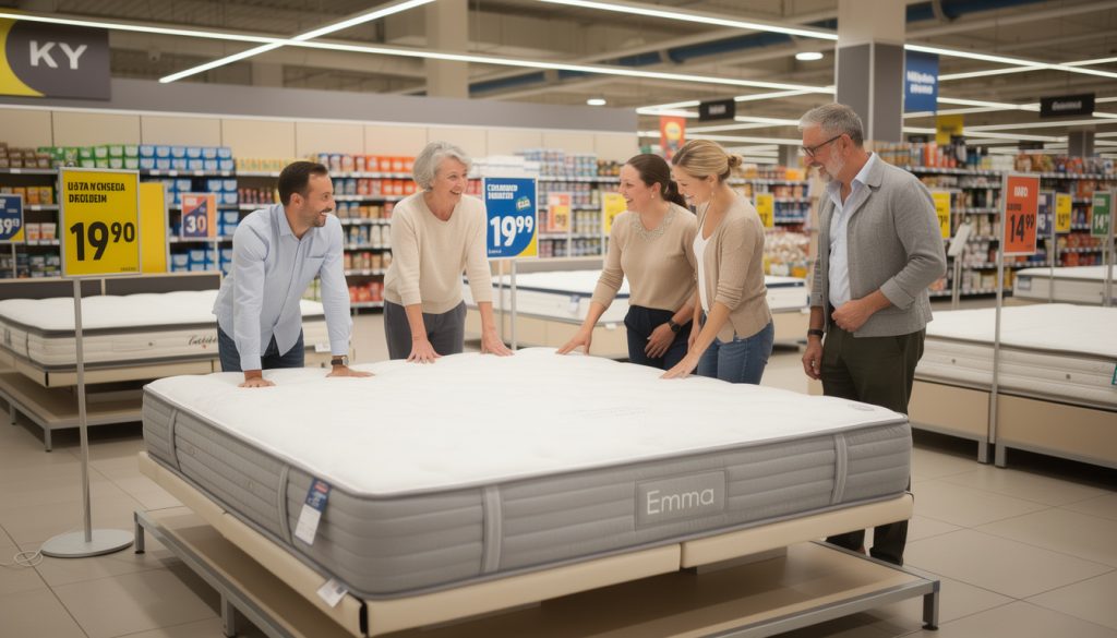 Lidl bouscule le marché : profitez de -63 % sur le matelas Emma plébiscité par 9 utilisateurs sur 10 découvrez l'offre exceptionnelle lidl : profitez de -63 % sur le matelas emma, adoré par 9 utilisateurs sur 10. confort et qualité à prix réduit, ne manquez pas cette opportunité !